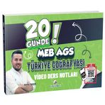 Dizgi Kitap 2026 Meb-Ags 20 Günde Türkiye Coğrafyası Video Ders Notları - Enes Eker Dizgi Kitap