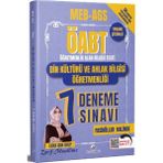 Dizgi Kitap 2026 Meb Ags Öabt Din Kültürü ve Ahlak Bilgisi Öğretmenliği Tamamı Pdf Çözümlü 7 Deneme Sınavı