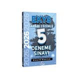 Dizgi Kitap 2026 MEB EKYS Müdür ve Müdür Yardımcılığı Tamamı Çözümlü 5 Deneme Sınavı Serkan Tigit