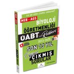 Dizgi Kitap 2026 ÖABT MEB-AGS nin Rehberi Biyoloji Öğretmenliği Çıkmış Sorular Son 13 Yıl Çözümlü - Zeynep Sözen Göçmen