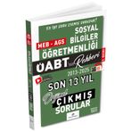 Dizgi Kitap 2026 ÖABT MEB-AGS nin Rehberi Sosyal Bilgiler Öğretmenliği Çıkmış Sorular Son 13 Yıl Çöz