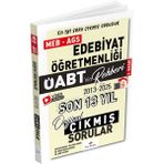 Dizgi Kitap 2026 Öabt Meb-Ags Nin Rehberi Türk Dili ve Edebiyatı Öğretmenliği Çıkmış Sorular Son 13 Yıl Çözümlü