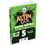 Dizgi Kitap Altın Gol ÖABT Beden Eğitimi Öğretmenliği Tamamı Çözümlü 5 Deneme