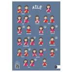 Dizgi Kitap İşaret Dili ile Aile Posteri-TİD Eğitim Materyalleri