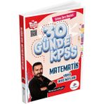 Dizgi Kitap KPSS 30 Günde Matematik Video Ders Notları Mertcan Güler ile Sınav Bilgisi