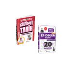 Dizgi Kitap KPSS MEB AGS Çözümlü Tarih Soru Bankası & KPSS MEB AGS ÖSYM'YE Eş Değer Tarih 20 Deneme Sınavı Necat Hoca Seti