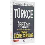 Dizgi Kitap KPSS ÖABT Türkçe Öğretmeliği Konularına Göre Tasnif Edilmiş Son 1o Yıl Çözümlü Orijinal Çıkmış Sınav Soruları