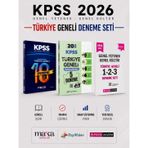 Dizgi Kitap + Marka Yayınları + Pegem Akademi Kpss Gk Gy Türkiye Geneli Deneme Seti