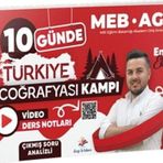 Dizgi Kitap Meb Ags 10 Günde Türkiye Coğrafyası Kampı Video Ders Notları