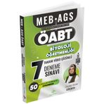 Dizgi Kitap ÖABT MEB-AGS Biyoloji Öğretmenliği Tamamı Video Çözümlü 7 Deneme Sınavı Yayı