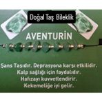 Dizi AVENTURİN DOĞAL TAŞ BİLEKLİK