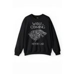 Dizi Game of Thrones House Stark Wolf Is Coming Baskılı Sweatshirt