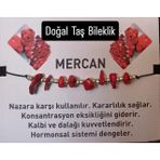 Dizi Mercan Doğal Taş Bileklik