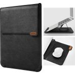 Dizüstü Bilgisayar Kılıfı Laptop, 13-14 Inç Bilgisayar Darbelere Dayanıklı Çanta 13 Inç Pro ve Air, Xps 13, Surface Book 13,5 Inç, iPad Pro 12,9 Inç, Siyah Doku