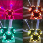 DJ Pro 12x10 Watt 360° Led Beam Lazer Strobe Robot Işık