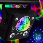 Dj Pro E50 30 Watt LED Rgb Mini Boyama-Strobe-Lazer Efekt Işık