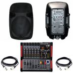 Dj Pro Hazır 1000 Watt Aktif Ses Sistemi Paket-1