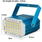 DJ PRO MİNİ RGB 36 LED RENKLİ SESE DUYARLI STROBE IŞIK