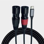 DJ PRO Sİ-2X 2MTR IPHONE-2 X XLR ERKEK HAZIR KABLO