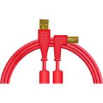 DJ TechTools Chroma Cables USB-A to B - 1.5mt | Right Angled Red