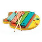 Djeco 18+ Ay 22,5x19x3 cm Renkli Balık Ksilofon