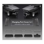 DJI Mavic 2 Pro Pil Yatağı ve Soketler İçin Silikon Koruma 4lü Kapak Seti