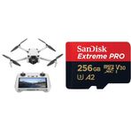 DJI Mini 3 DJI RC Drone + SanDisk Extreme PRO 256GB microSD – 4K Hava Çekim Seti