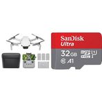 DJI Mini 4K Fly More Combo + SanDisk Ultra 32GB microSD – 4K Başlangıç Uçuş Seti