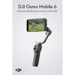 DJI Osmo Mobile 6 Akıllı Telefon Gimbal Sabitleyici - Ithalatçı Garantili - Siyah
