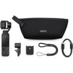 DJI Osmo Pocket 4 Standard Combo Gimbal Kamera 4K Çözünürlük Siyah Renkli