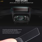 DJI Spark Drone 2 Adet Kamera Lens Koruyucu Film