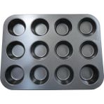 DK 1636-6 12 Bölmeli Muffin Kek Kalıbı
