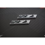 Dk Chevrolet Silverado Z71 Off Road Çamurluk Yanı 3m Krom Metal Logo