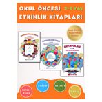 DK Çocuk 3-6 Yaş Okul Öncesi Eğitim Seti | 3 Kitap Alfabe, Kavramlar ve Çizgi Çalışması Seti