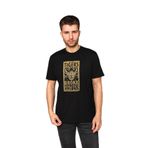 DK DAKSEL DAKS-0-4234 Baskılı Siyah Erkek T-shirt