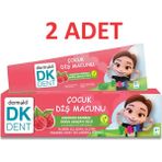 Dk Dent Ahududu Aromalı Pırıl 2x50 ml Çocuk Diş Macunu