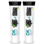 Dk Dent Aktif Karbonlu Florürsüz 2x75 ml Doğal Diş Macunu