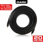 (Dk-Hd-Cv14l2000) V1.4 3D Ag Desteklı Altın Uclu 20Mt Hdmı Kablo