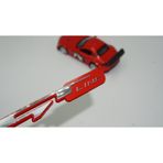Dk Kia Gt Line Bagaj Logo 3M 3D Krom Kirmizi Metal Logo