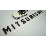 Dk Mitsubishi On Kaput Ve Bagaj 3M 3D Abs Siyah Yazi Logo