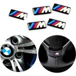 DK Motors Bmw M Logo Jant Direksiyon Sticker (5 Adet) - 1 - Siyah