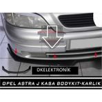 Dk Opel Astra G Uyumlu Kasa Ön Tampon Eki Body Kit Lip Karlık Siyah