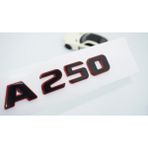 Dk Tuning A 250 Bagaj Kırmızı Siyah Abs Yazı Logo Benz Ile Uyumlu
