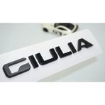 Dk Tuning Alfa Romeo Giulia Siyah Abs 3M 3D Bagaj Yazi Logo Arma