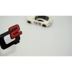 Dk Tuning Alfa Romeo Q2 Kırmızı Siyah Bagaj Logo Arma Bagaj Arma