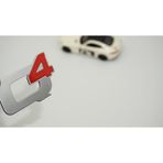 Dk Tuning Alfa Romeo Q4 Kırmızı Gri Bagaj Logo Arma Bagaj Arma