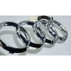 Dk Tuning Audi A3 A4 A5 A6 On Panjur Halka Krom Abs Logo Amblem