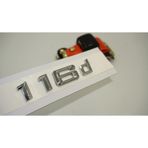 Dk Tuning Bmw 116d Bagaj Krom Metal Yazı Logo Arma