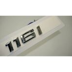 Dk Tuning Bmw 116i Bagaj Krom Metal Yazı Logo Arma