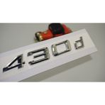 Dk Tuning Bmw 430d Bagaj Krom Metal Yazı Logo Arma